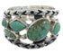 Sterling Silver Turquoise Jewelry Ring Size 5-1/4 TX40176
